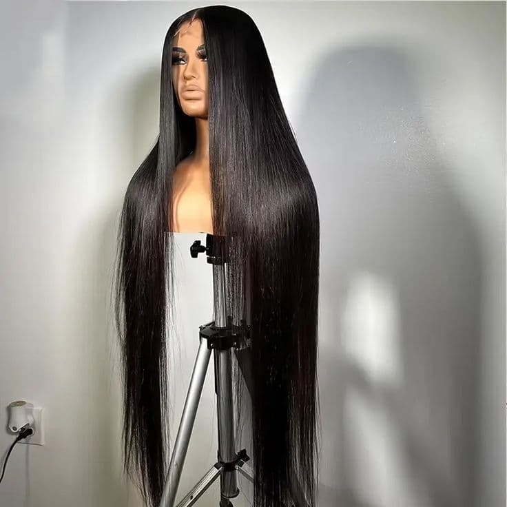 Silky straight premium hair